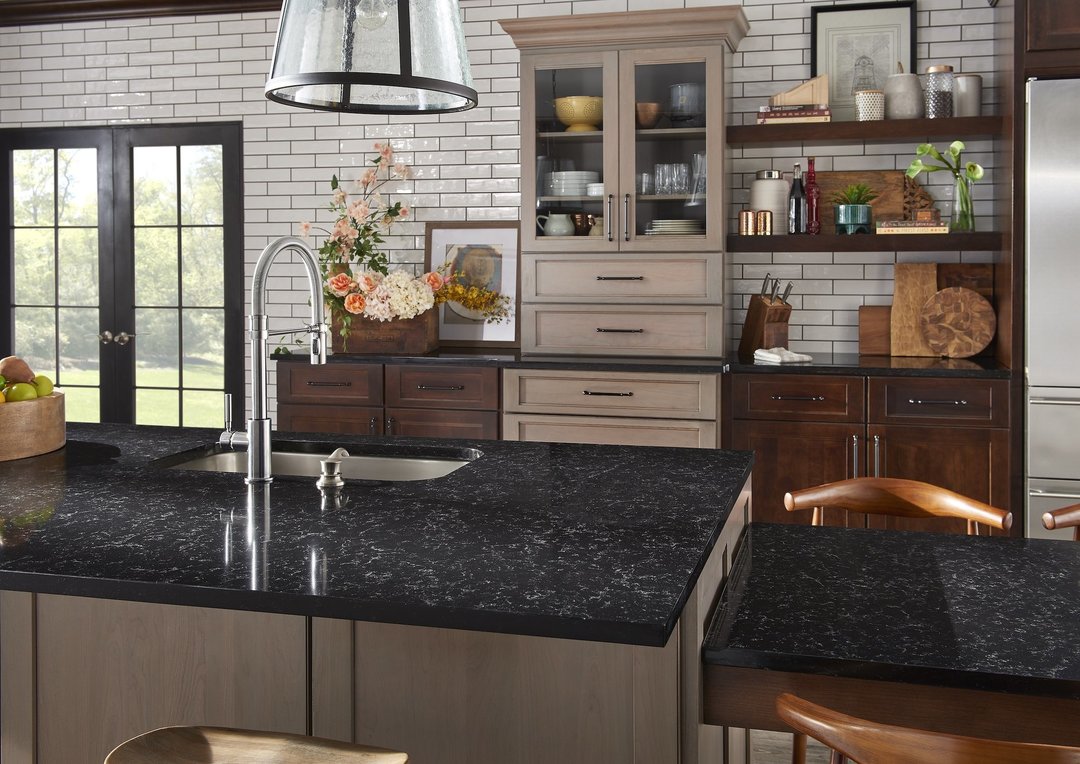 Black Quartz Countertops