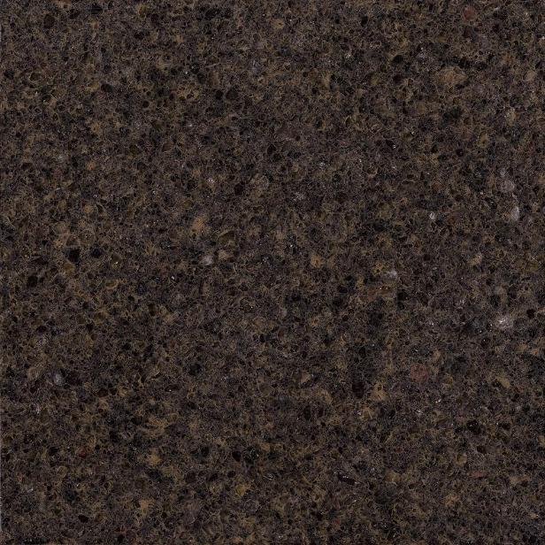 HanStone Quartz Odyssey black quartz countertop surface