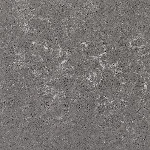 HanStone Quartz Storm warm dark quartz countertop surface with river washed textured finish